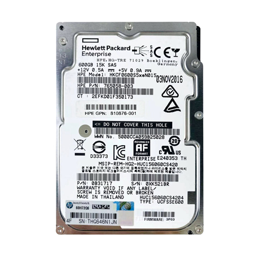 Buy HP HKCF0600S5XEN015 | 600GB 15000RPM SAS 12Gb/s 128MB Cache SFF 2.5-inch Hard Drive for 3PAR 8000 Storage System Refurbished - $119.71 HP HKCF0600S5XEN015 | 600GB 15000RPM SAS 12Gb/s 128MB Cache SFF 2.5-inch Hard Drive for 3PAR 8000 Storage System Refurbished - Hewlett-Packard (ou HP en abrégé) refurbished available on Gotodirect