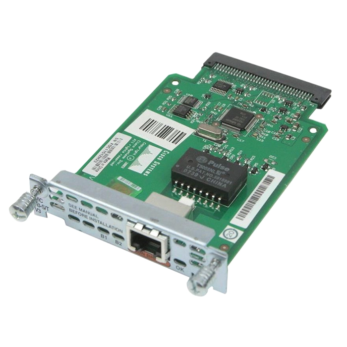 Cisco WIC-1B-S/T-V3 | 1 x RJ-45 ISDN BRI (S/T) WAN Interface Card Refurbished - Cisco Systems Inc. refurbished available on Gotodirect