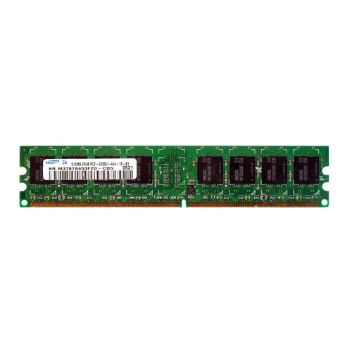 Samsung M378T6453FZO-CD5 | 512MB DDR2-533MHz PC2-4200 Non-ECC Unbuffered UDIMM CL4 1Rx8 1.8V 240-Pin Memory Module Refurbished - Samsung refurbished available on Gotodirect