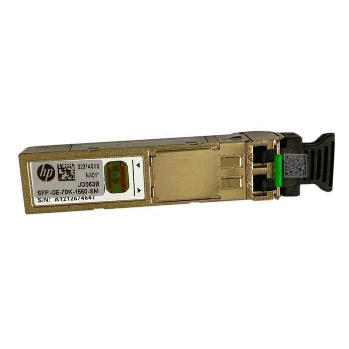 HP JD063B | X125 1Gb/s 1000Base-LH70 Single-Mode Fibre 1550nm 70km Duplex LC Connector SFP Transceiver Module Refurbished - Hewlett-Packard (ou HP en abrégé) refurbished available on Gotodirect