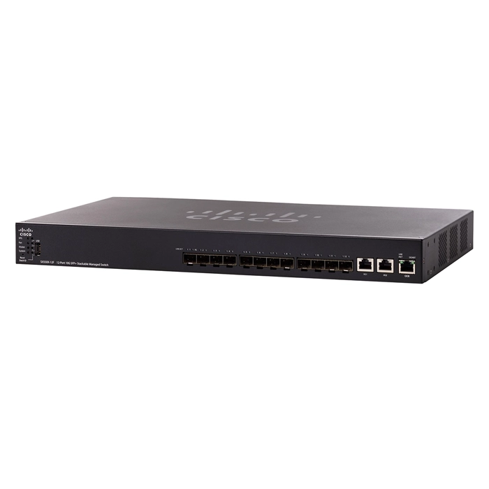 Cisco SX550X-12F-K9 | Series 550X 10 x Ports SFP+ 10GBase-T + 2 x Combo SFP+ Ports Layer 3 Unmanaged 1U Rack-Mountable Gigabit Ethernet Network Switch Refurbished - Cisco Systems Inc. refurbished available on Gotodirect