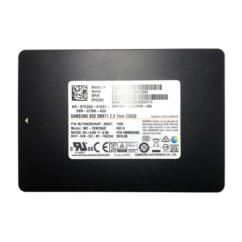 Samsung MZ-7KN256D | SM871 Series 256GB Multi-Level-Cell SATA 6Gb/s 7mm 2.5-Inch Solid State Drive Refurbished - Samsung refurbished available on Gotodirect