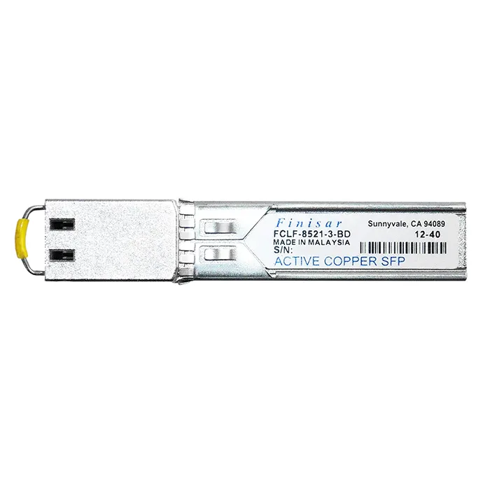Finisar FCLF-8521-3-BD | 1.25Gb/s Cat5 Optical SFP (mini-GBIC) Transceiver Module Refurbished -  refurbished available on Gotodirect