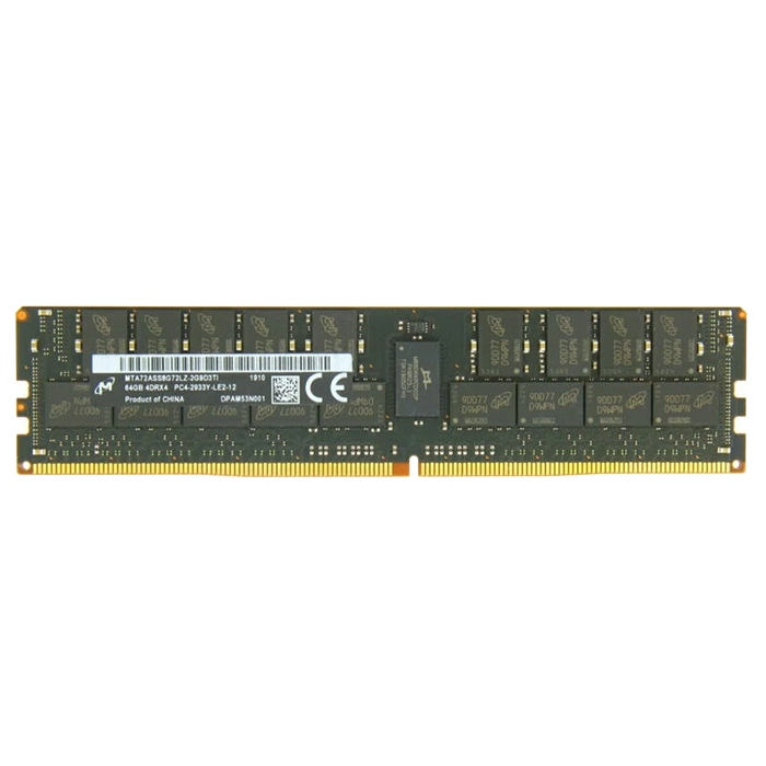 Buy Micron MTA72ASS8G72LZ-2G9D3 | 64GB DDR4-2933MHz PC4-23400 ECC Registered LRDIMM CL21 4Rx4 1.2V 288-Pin Memory Module Refurbished - $819.04 Micron MTA72ASS8G72LZ-2G9D3 | 64GB DDR4-2933MHz PC4-23400 ECC Registered LRDIMM CL21 4Rx4 1.2V 288-Pin Memory Module Refurbished - refurbished available on Gotodirect
