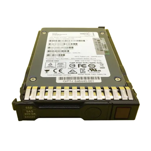 HP 846624-001 | 800GB Multi-Level Cell SAS 12Gb/s Hot Swappable Mixed Use SFF 2.5-Inch Enterprise Solid State Drive for ProLiant DL560 Gen10 Refurbished - Hewlett-Packard (ou HP en abrégé) refurbished available on Gotodirect