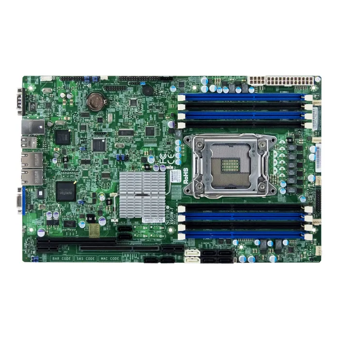Supermicro MBD-X9SRW-F-O | Socket LGA2011 Intel C602 Chipset Proprietary System Board (Motherboard) Supports Xeon E5-2600/1600 and E5-2600/1600 v2 Series DDR3 8x DIMM Refurbished -  refurbished available on Gotodirect
