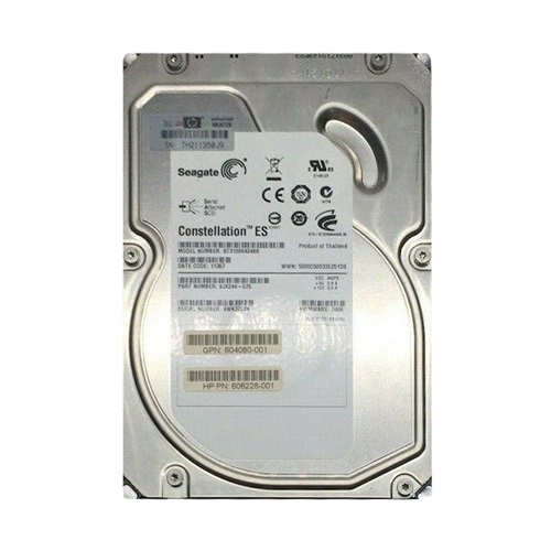 HP 606228-001 | 1TB 7200RPM SAS 6Gb/s Hot-Pluggable Dual Port LFF 3.5-inch Midline Hard Drive for P2000 StorageWorks Refurbished - Hewlett-Packard (ou HP en abrégé) refurbished available on Gotodirect