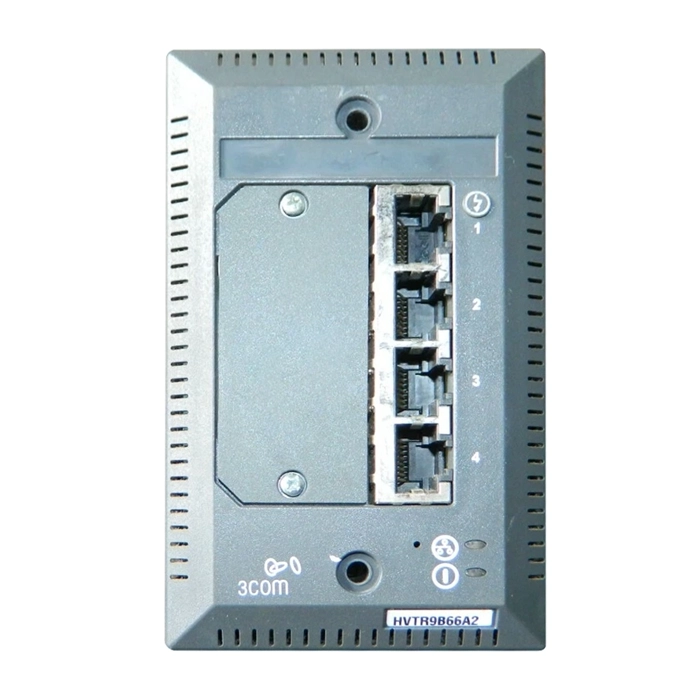 3Com 3CNJ100-BLK | NJ100 Network Jack Switch 4 x 10/100Base-TX LAN Ethernet Switch Refurbished -  refurbished available on Gotodirect