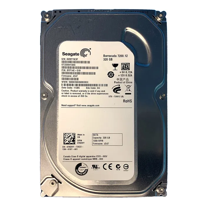 Dell 0TKDVY | 320GB 7200RPM SATA 6Gb/s 16MB Cache 3.5-Inch Hard drive Refurbished - Dell refurbished available on Gotodirect