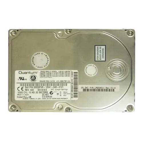 Dell 09PVR | 20GB 7200RPM ATA/IDE 2MB Cache 3.5-Inch Hard Drive Refurbished - Dell refurbished available on Gotodirect