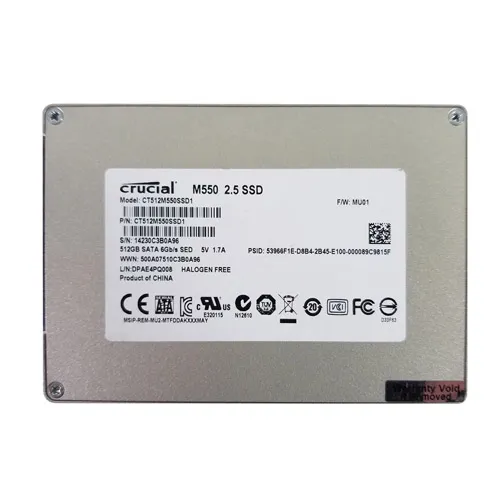 Crucial CT512M550SSD1 | M550 512GB Multi-Level Cell SATA 6Gb/s 2.5-Inch Solid State Drive Refurbished - Crucial refurbished available on Gotodirect