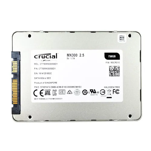 Crucial CT750MX300SSD1 | MX300 750GB Triple-Level Cell SATA 6Gb/s 2.5-Inch Solid State Drive Refurbished - Crucial refurbished available on Gotodirect