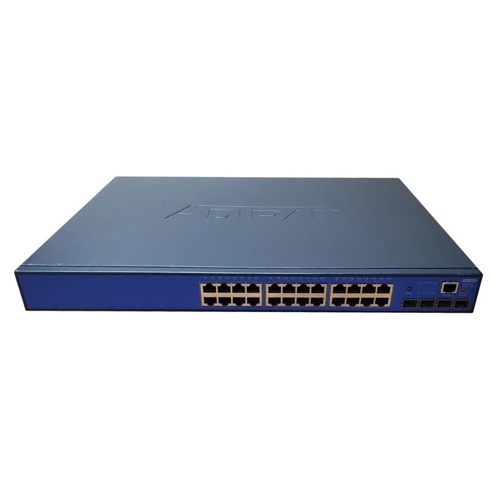 Adtran 17101524PF1 | NetVanta 1550-24P 24 x Ports PoE+ 10/100/1000Base-T + 4 x SFP+ Ports Layer 3 Managed 1U Rack-mountable Gigabit Ethernet Network Switch Refurbished -  refurbished available on Gotodirect