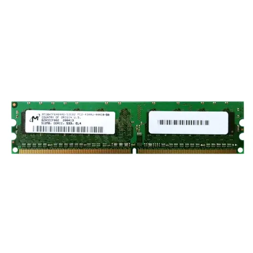 Micron MT16HTF6464AG-53EB2 | 512MB DDR2-533MHz PC2-4200 Non-ECC Unbuffered UDIMM CL4 2Rx8 1.8V 240-Pin Memory Module Refurbished -  refurbished available on Gotodirect