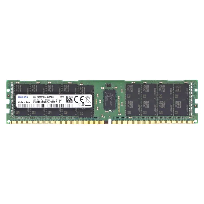 Samsung M393A8G40AB2-CWEBY | 64GB DDR4-3200MHz PC4-25600 ECC Registered RDIMM CL22 2Rx4 1.2V 288-Pin Memory Module Refurbished - Samsung refurbished available on Gotodirect