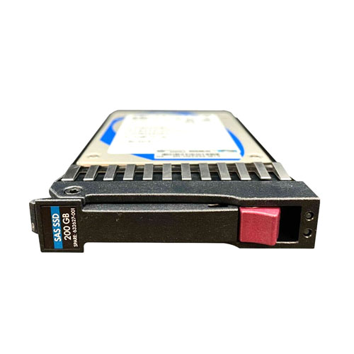 HP 632627-001 | 200GB Single-Level Cell SAS 6Gb/s Hot-Pluggable 2.5-Inch Enterprise Solid State Drive for ProLiant Servers Refurbished - Hewlett-Packard (ou HP en abrégé) refurbished available on Gotodirect