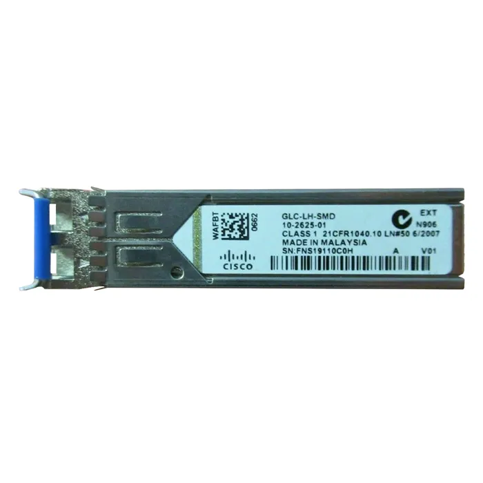 Cisco GLC-LH-SMD= | 1Gb/s 1000Base-LX Single-Mode Fibre 1310nm 10km Duplex LC Connector SFP (mini-GBIC) Transceiver Module Refurbished - Cisco Systems Inc. refurbished available on Gotodirect