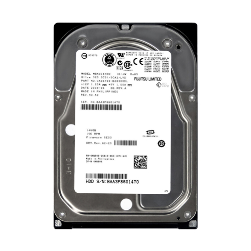 Dell NN996 | 146GB 15000RPM Ultra320 SCSI 80-Pin 3.5-Inch Hard Drive Refurbished - Dell refurbished available on Gotodirect