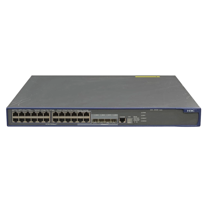 HP JD373A | A5500-24G DC EI Layer 3 Switch 24 Ports Manageable 24 x RJ-45 Stack Port 6 x Expansion Slots 10/100/1000Base-T Refurbished - Hewlett-Packard (ou HP en abrégé) refurbished available on Gotodirect