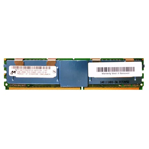 Micron MT18HTF25672FDZ-667H1D6 | 2GB DDR2-667MHz PC2-5300 ECC Fully Buffered FB-DIMM CL5 2Rx8 1.8V 240-Pin Memory Module Refurbished -  refurbished available on Gotodirect
