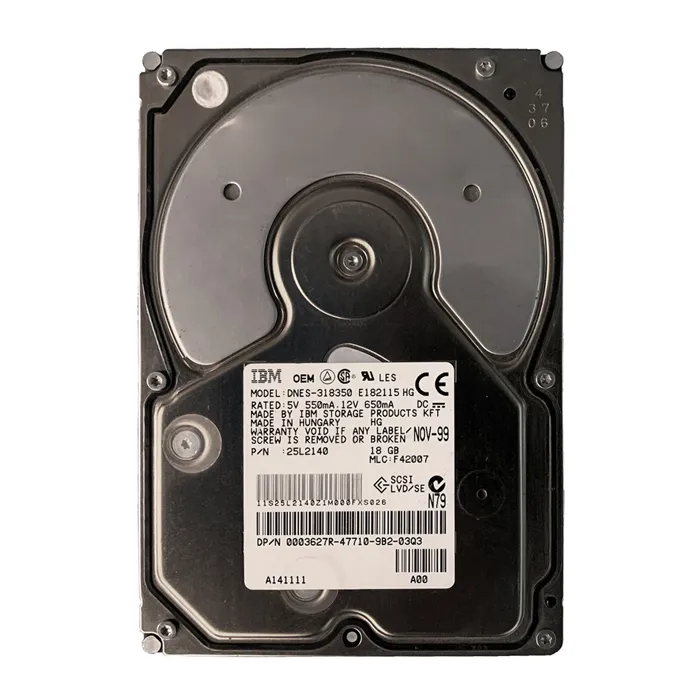 Dell 3627R | 18GB 7200RPM SCSI 2MB Cache 68-Pin 3.5-Inch Hard Drive Refurbished - Dell refurbished available on Gotodirect