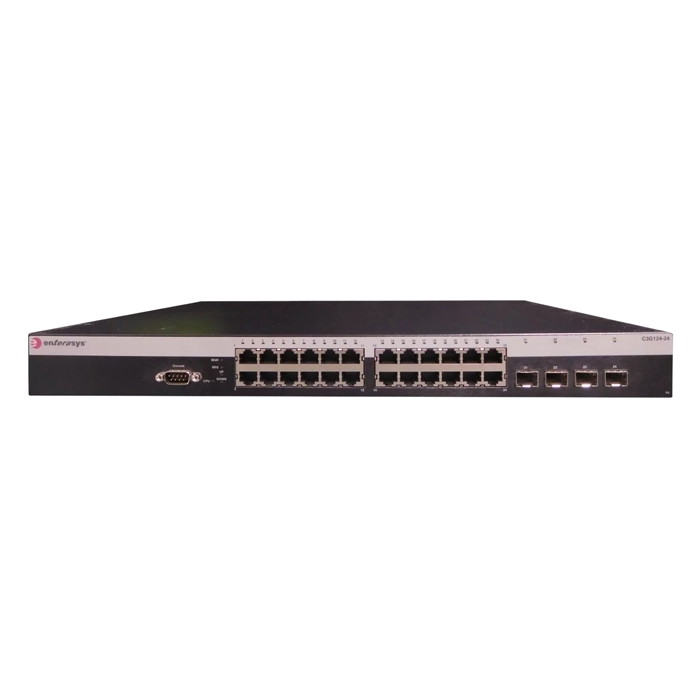 Buy Enterasys C3G124-24 | SecureStack C3 24 x Ports 1000Base-T + 4 x Ports Combo RJ-45/SFP Layer 3 Managed 1U Rack-Mountable Stackable Gigabit Ethernet Network Switch Refurbished - $206.77 Enterasys C3G124-24 | SecureStack C3 24 x Ports 1000Base-T + 4 x Ports Combo RJ-45/SFP Layer 3 Managed 1U Rack-Mountable Stackable Gigabit Ethernet Network Switch Refurbished - refurbished available on Gotodirect