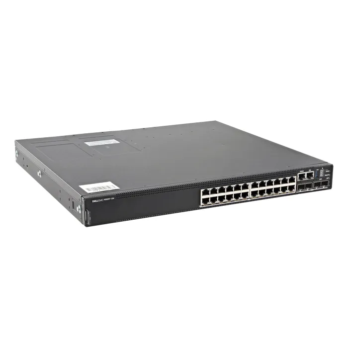 Dell 210-ASPU | PowerSwitch N3200-ON N3224PX-ON 24 x Ports PoE 10/100/1000Base-T + 4 x 25Base-X SFP28 + 2 x 100GbE QSFP28 Layer 3 Managed Gigabit Ethernet Network Switch Refurbished - Dell refurbished available on Gotodirect