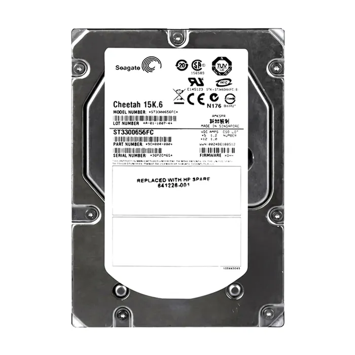 HP 641226-001 | 300GB 15000RPM Fibre Channel 4Gb/s 16MB Cache Hot-Pluggable Dual Port 3.5-inch Hard Drive Refurbished - Hewlett-Packard (ou HP en abrégé) refurbished available on Gotodirect