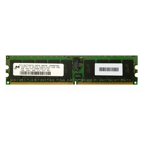 Micron MT18HTF25672Y-40EA2 | 2GB DDR2-400MHz PC2-3200 ECC Registered RDIMM CL3 1Rx4 1.8V 240-Pin Memory Module Refurbished -  refurbished available on Gotodirect