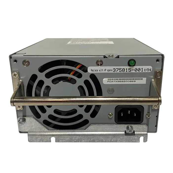 HP 375815-001 | 490-Watts 100-240V AC 50-60Hz Hot-Pluggable Redundant Power Supply Module for EML Library Refurbished - Hewlett-Packard (ou HP en abrégé) refurbished available on Gotodirect