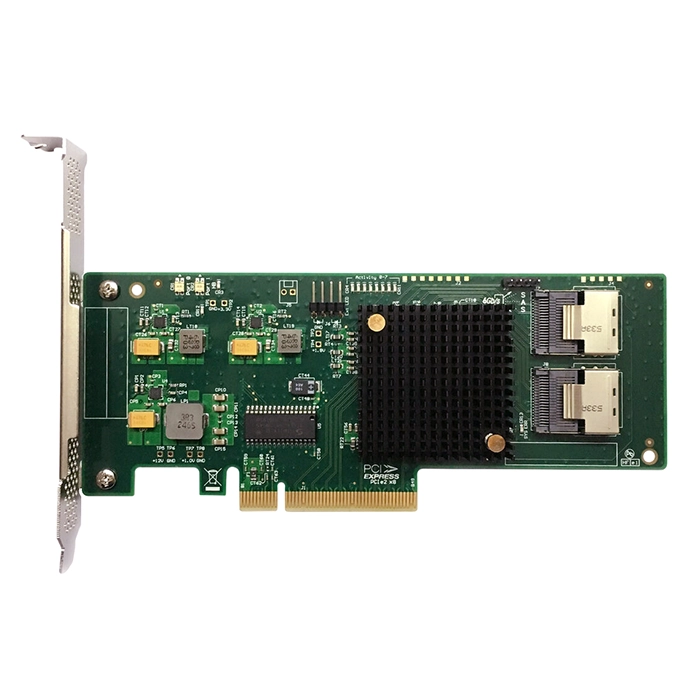 LSI Logic LSI92118IS | 8-Port SAS 6Gb/s / SATA 6Gb/s PCI Express 2.0 x8 MD2 Low Profile RAID 0/1/1E/10 Controller Card Refurbished -  refurbished available on Gotodirect