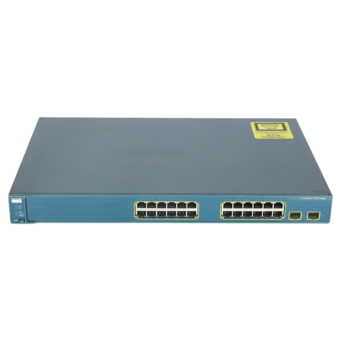 Buy Cisco WS-C3560-24TS-E-V02 | Catalyst 3560 Series C3560-24TS 24 x RJ-45 Ports 10/100Base-TX + 2 x SFP Ports Layer 3 Managed 1U Rack-mountable Fast Ethernet Network Switch Refurbished - $274.44 Cisco WS-C3560-24TS-E-V02 | Catalyst 3560 Series C3560-24TS 24 x RJ-45 Ports 10/100Base-TX + 2 x SFP Ports Layer 3 Managed 1U Rack-mountable Fast Ethernet Network Switch Refurbished - Cisco Systems Inc. refurbished available on Gotodirect