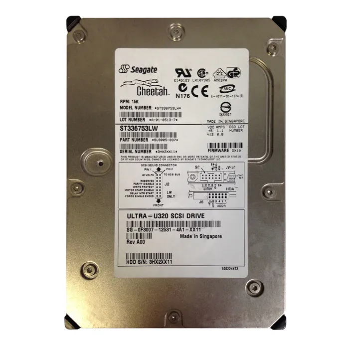 Dell F3007 | 36GB 15000RPM Ultra320 SCSI 68-Pin 3.5-Inch Hard Drive Refurbished - Dell refurbished available on Gotodirect