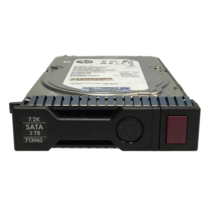 HP 713962-001 | 3TB 7200RPM SATA 6Gb/s Hot-Pluggable 3.5-Inch Midline Hard Drive for ProLiant Servers Refurbished - Hewlett-Packard (ou HP en abrégé) refurbished available on Gotodirect