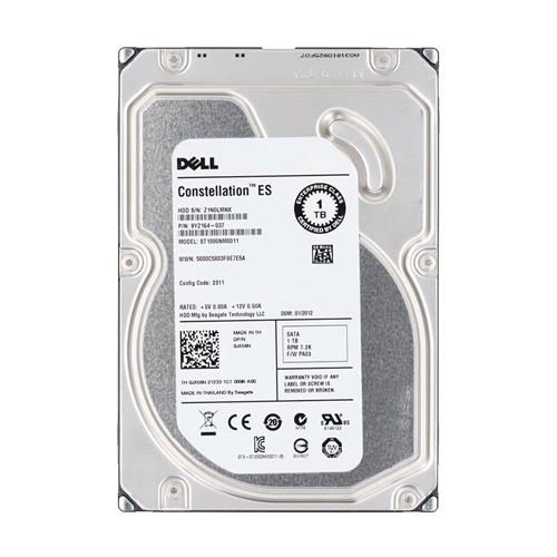 Dell JX56N | 1TB 7200RPM SATA 6Gb/s Hot-Pluggable 32MB Cache 3.5-Inch Hard Drive for PowerEdge & PowerVault Servers Refurbished - Dell refurbished available on Gotodirect