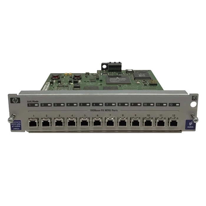 HP J4892-61101 | ProCurve 4104GL/4108GL 12 x Ports 100Base-FX MTRJ Layer 2 Managed Switch Module Refurbished - Hewlett-Packard (ou HP en abrégé) refurbished available on Gotodirect