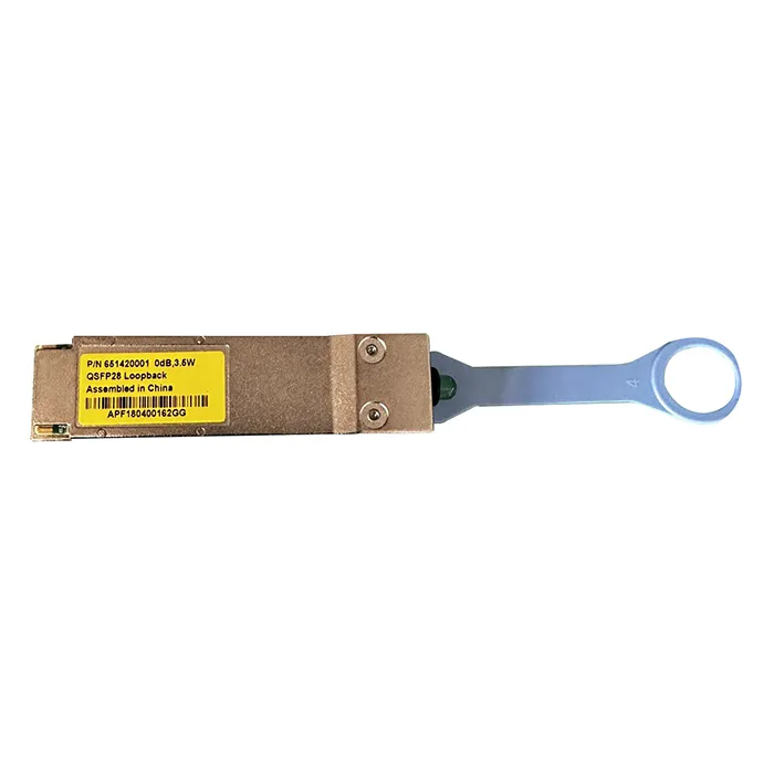 Amphenol 651420001 | 0dB 3.5W QSFP28 Loopback Adapter Refurbished -  refurbished available on Gotodirect