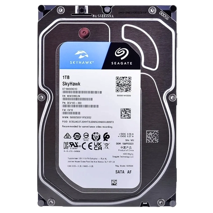 Seagate ST1000VX013 | SkyHawk Surveillance 1TB 7200RPM SATA 6Gb/s 256MB Cache 3.5-Inch Hard Drive Refurbished - Seagate refurbished available on Gotodirect