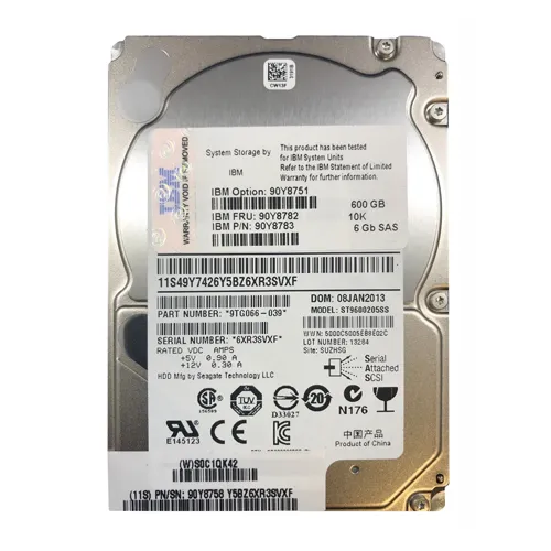 IBM 90Y8783 | 600GB 10000RPM SAS 6Gb/s 2.5-Inch Hard Drive Refurbished -  refurbished available on Gotodirect