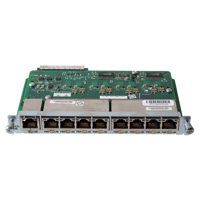 Cisco HWIC-D-9ESW-POE | 9 x Ports PoE 10/100Base-TX High-Speed WAN Interface Card Refurbished - Cisco Systems Inc. refurbished available on Gotodirect