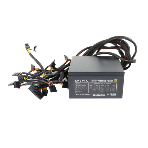 Apevia ATX-PR1000W | 1000-Watts 115-230V 50-60Hz 80-Plus Gold 24-Pin ATXV12 Power Supply Refurbished -  refurbished available on Gotodirect