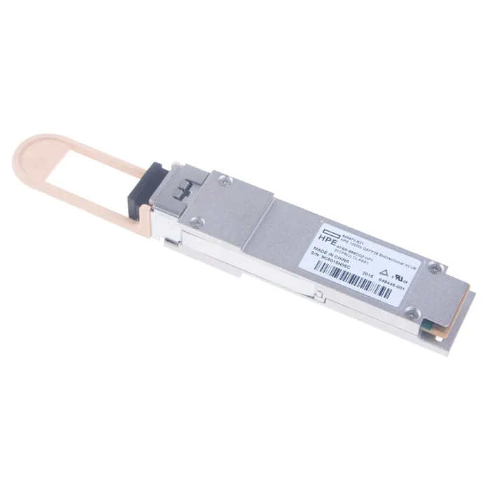 HP 845972-B21 | 100Gb/s 100GBase-X Multi-Mode Fibre 850nm 150m Duplex LC Connector QSFP28 Transceiver Module Refurbished - Hewlett-Packard (ou HP en abrégé) refurbished available on Gotodirect