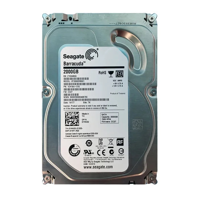 Dell 0Y4N52 | 2TB 7200RPM SATA 6Gb/s 64MB Cache 3.5-Inch Hard drive Refurbished - Dell refurbished available on Gotodirect