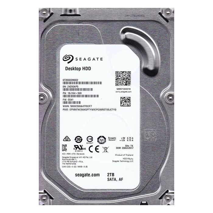 Seagate ST2000DM002 | BarraCuda 2TB 7200RPM SATA 6Gb/s 64MB Cache (512e) 3.5-Inch Hard Drive Refurbished - Seagate refurbished available on Gotodirect