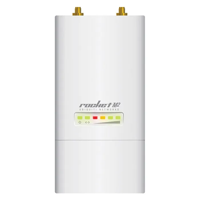 Ubiquiti ROCKETM2-US | RocketM2 IEEE 802.11a/n 2.4GHz 150Mbps 1 x RJ-45 Port 10/100 External Antennas Outdoor Wireless Access Point Refurbished - Ubiquiti refurbished available on Gotodirect