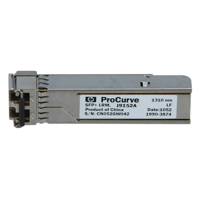 Buy HP J9152-61201 | Aruba 10Gb/s 10GBase-LRM Multi-mode Fibre 1310nm 220m Duplex LC Connector SFP+ Transceiver Module Refurbished - $90.46 HP J9152-61201 | Aruba 10Gb/s 10GBase-LRM Multi-mode Fibre 1310nm 220m Duplex LC Connector SFP+ Transceiver Module Refurbished - Hewlett-Packard (ou HP en abrégé) refurbished available on Gotodirect