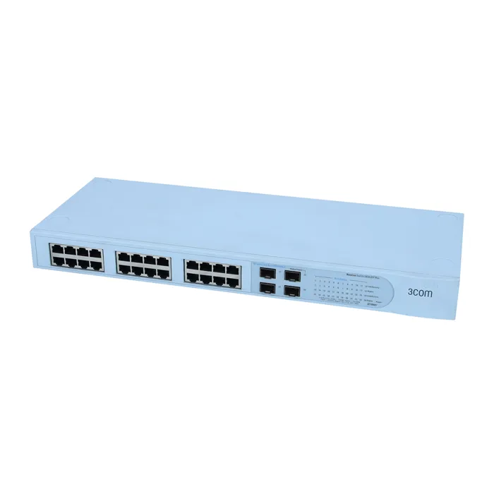 Buy 3Com 3C16487-US | 2824 24 x RJ-45 Ports 10/100/1000Base-T + 4 x SFP Ports Layer 2 Managed Rack-mountable Gigabit Ethernet Network Switch Refurbished - $233.68 3Com 3C16487-US | 2824 24 x RJ-45 Ports 10/100/1000Base-T + 4 x SFP Ports Layer 2 Managed Rack-mountable Gigabit Ethernet Network Switch Refurbished - refurbished available on Gotodirect