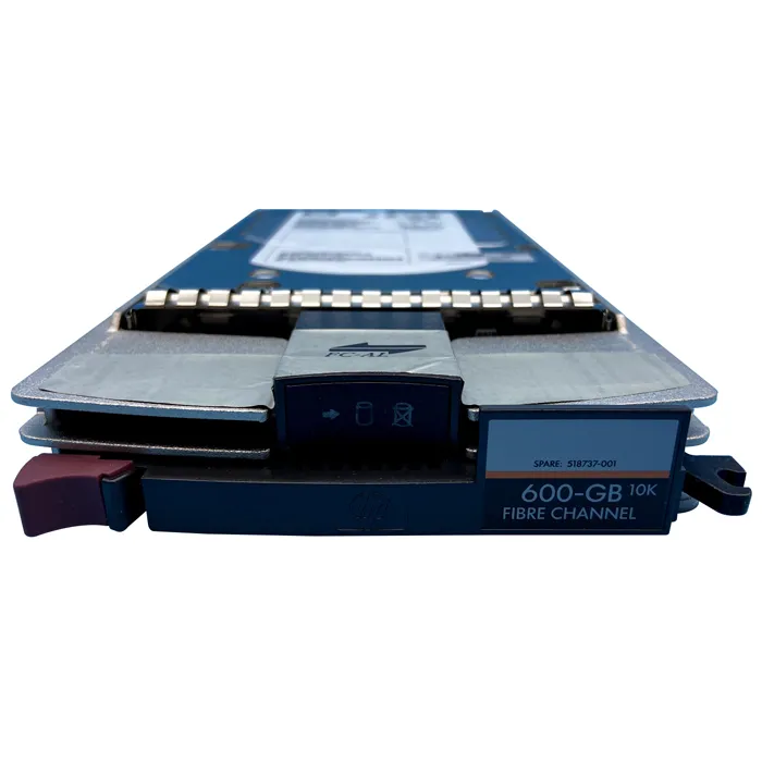 Buy HP 518737-001 | 600GB 10000RPM Fibre Channel 2Gb/s Hot-Swappable 40-Pin 3.5-inch Hard Drive for StorageWorks Refurbished - $219.19 HP 518737-001 | 600GB 10000RPM Fibre Channel 2Gb/s Hot-Swappable 40-Pin 3.5-inch Hard Drive for StorageWorks Refurbished - Hewlett-Packard (ou HP en abrégé) refurbished available on Gotodirect