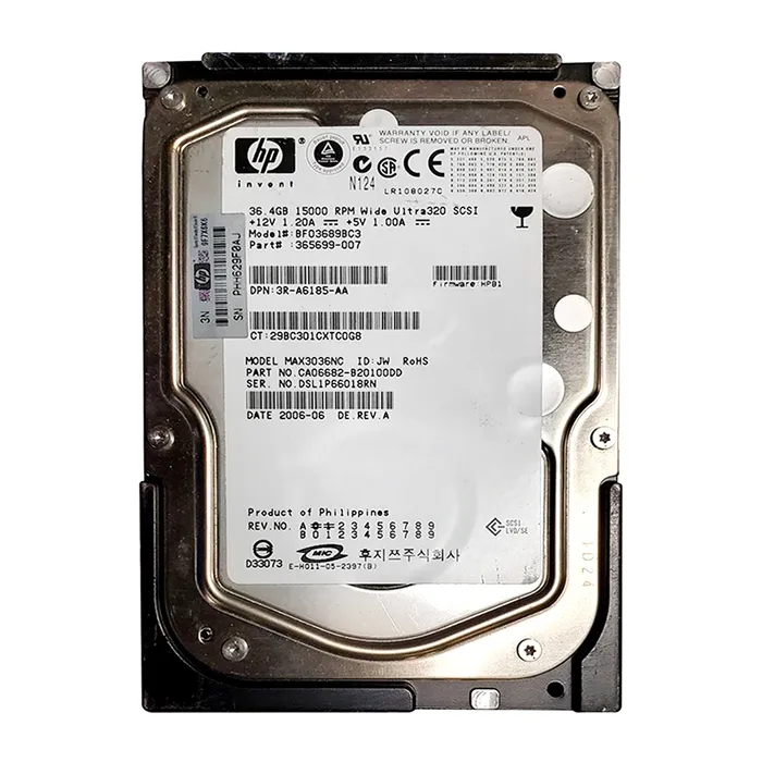 Fujitsu MAX3036NC | 36GB 15000RPM Ultra320 SCSI 80-Pin Hot-Pluggable 8MB Cache 3.5-Inch Hard Drive Refurbished - Fujitsu refurbished available on Gotodirect