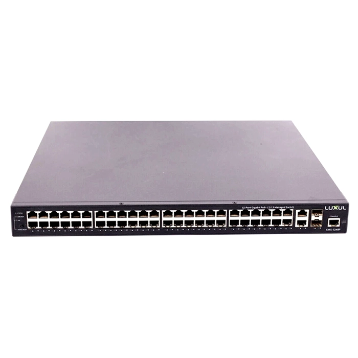 Luxul XMS-5248P | 52-Port Gigabit PoE+ L2/L3 Managed Switch Refurbished -  refurbished available on Gotodirect